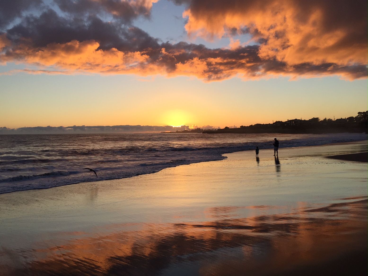Corcoran Beach Sunset (landscape)