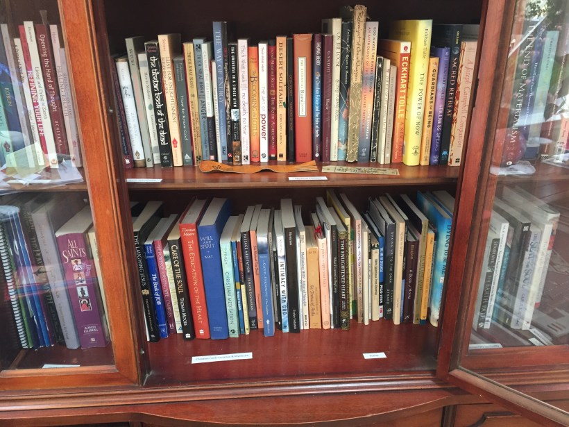 Spiritual Library closeup